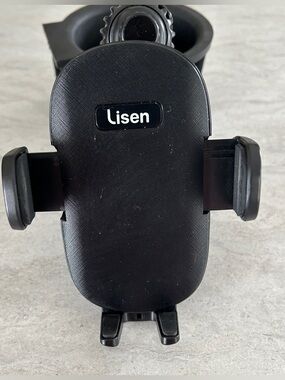 Black Universal Car Phone Mount - Easy Grip Holder